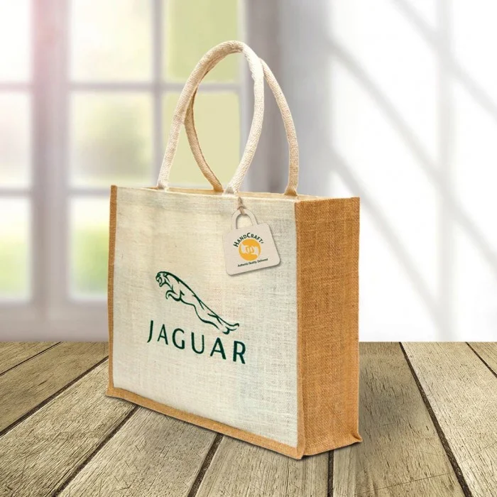 Jute bag with logo 002 1